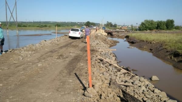 Как затопило Тулунской район: фотоотчет