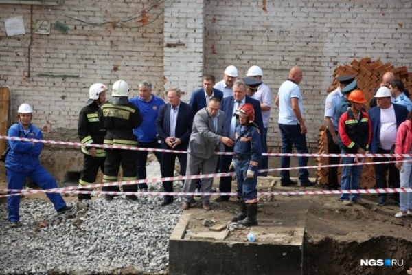 Жуткая гибель рабочих на стройке дома В Новосибирске