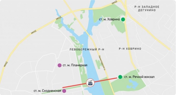 Где в Москве планируют построить канатные дороги