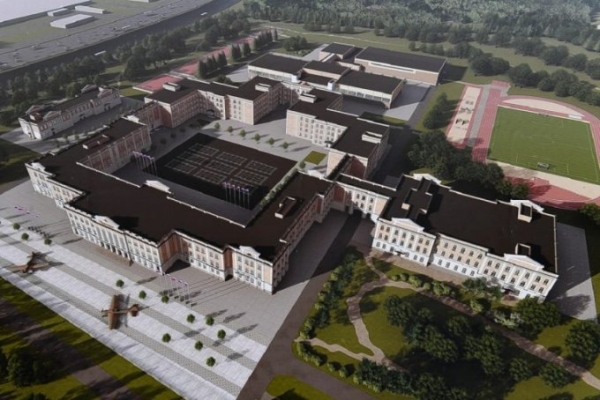 В Твери новый корпус Суворовского училища достроят раньше срока