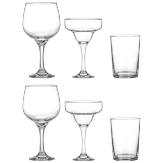 Виды бокалов для коктейлей