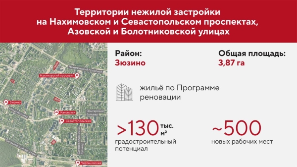 Еще 4 промзоны Москвы застроят жильем и инфраструктурными объектами