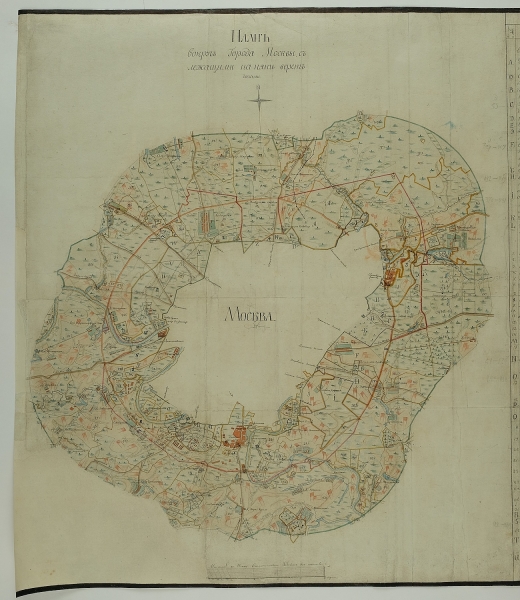 Как выглядело Нагатино 200 лет назад? Обнаружены уникальные карты района XVIII-XIX веков