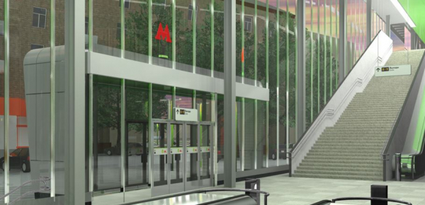 Второй вестибюль станции метро «Окружная» откроют в 2021 году